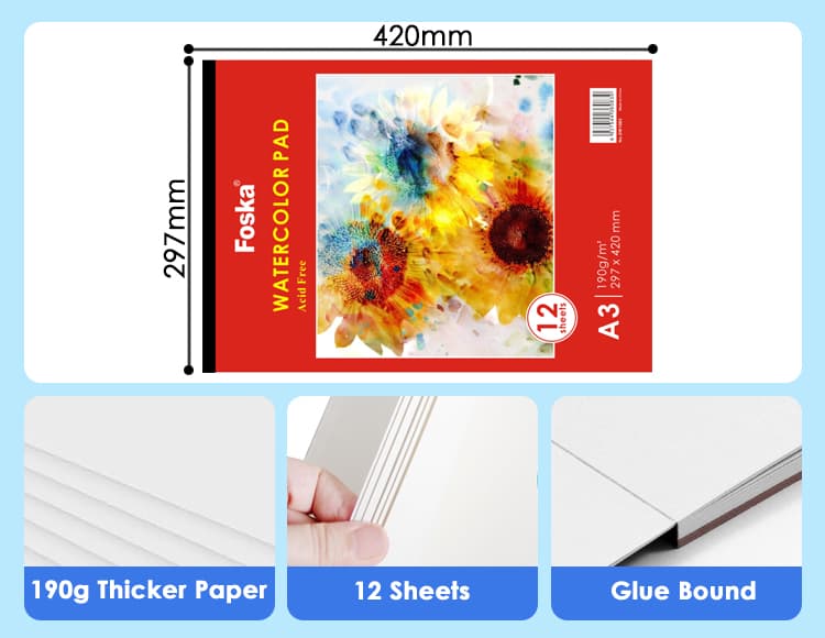 Cotton Paper Watercolor Pad