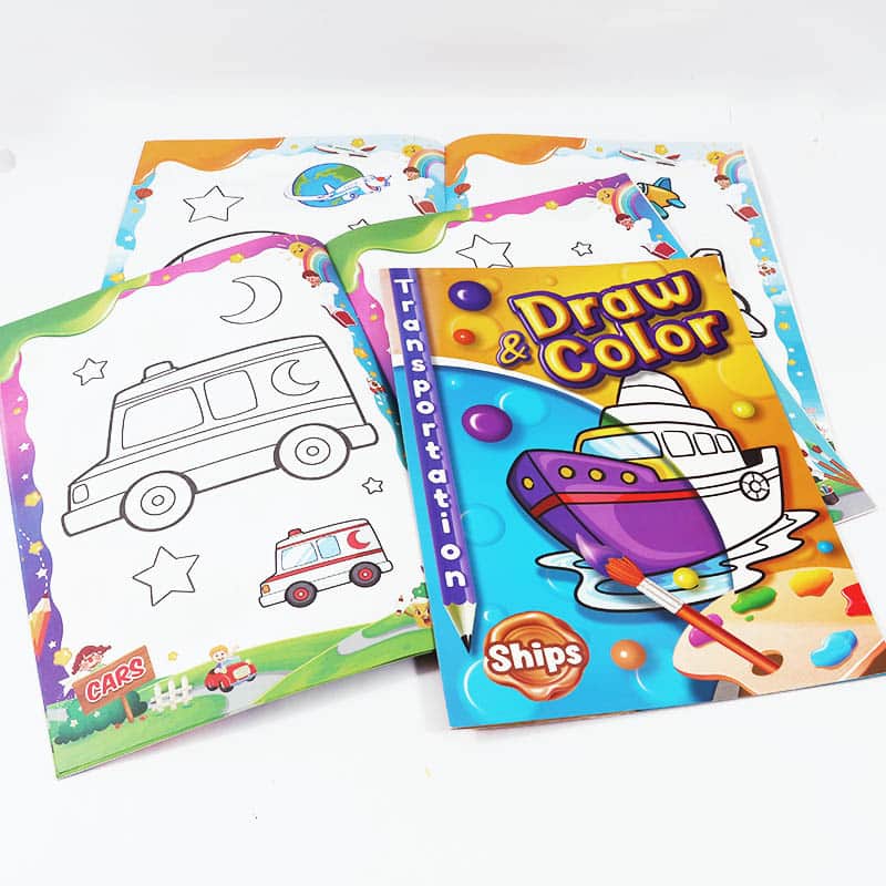 coloring book for Children Painting