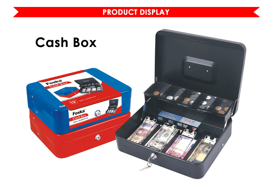 metal cash box