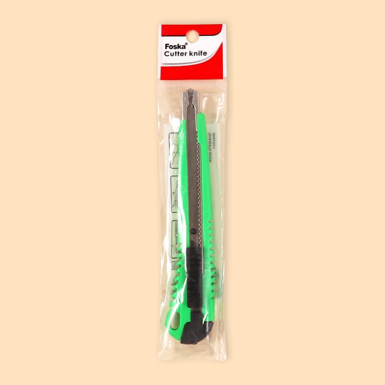 Green Cutter Knife