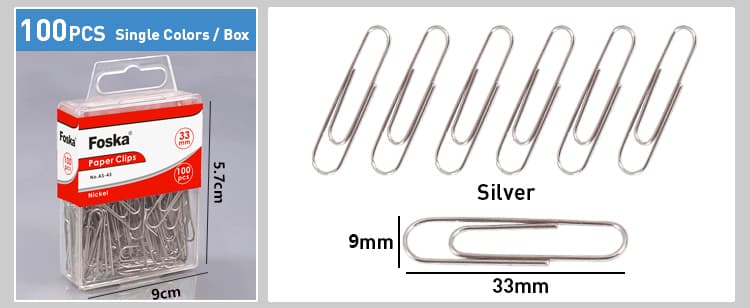 Silver Paper Clip