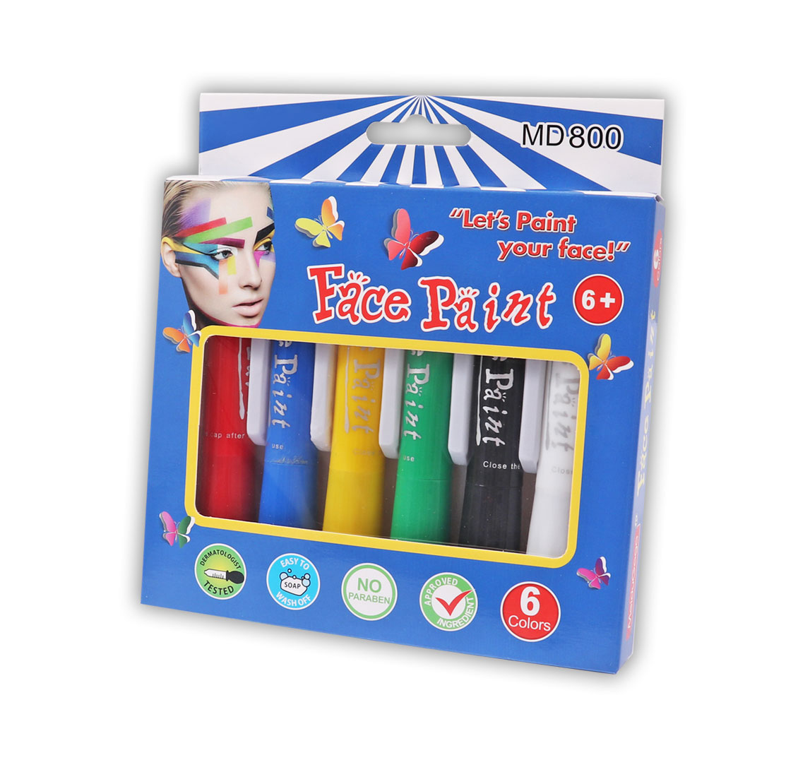 Colorful Non-toxic Face Paint 