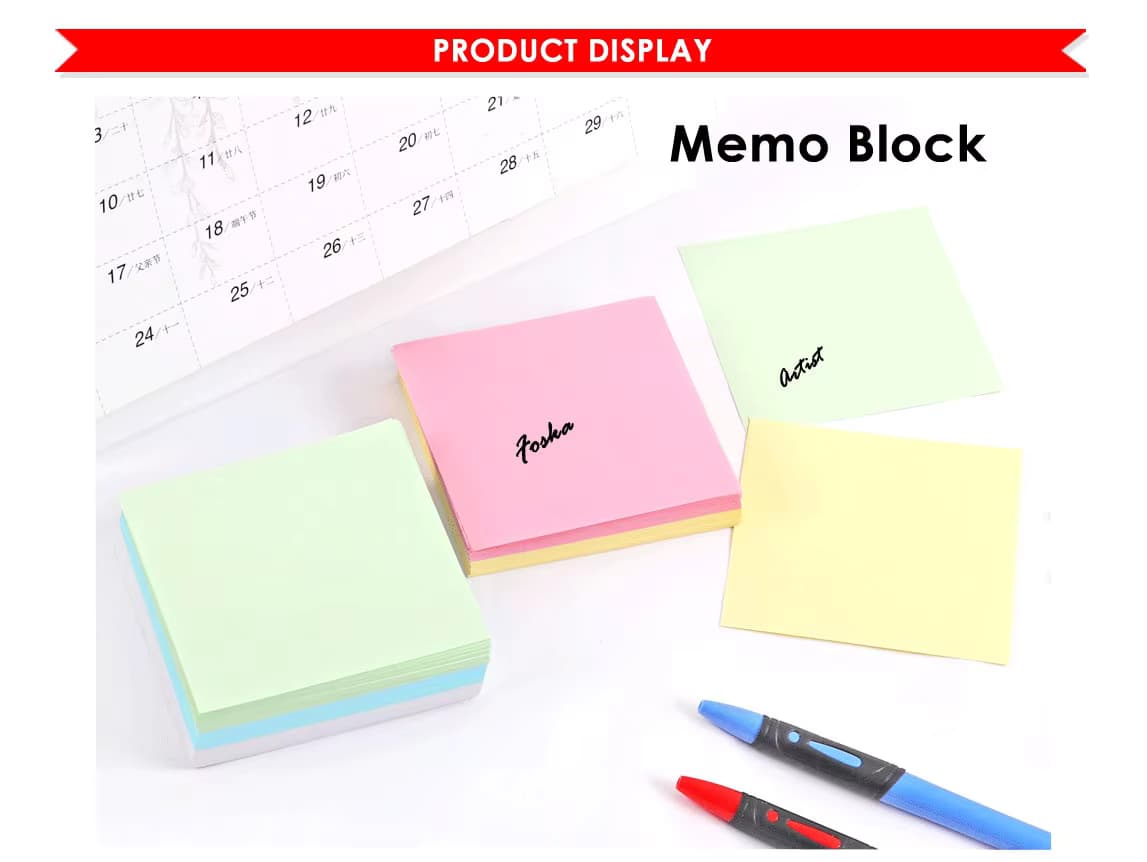 Memo Pad Block 