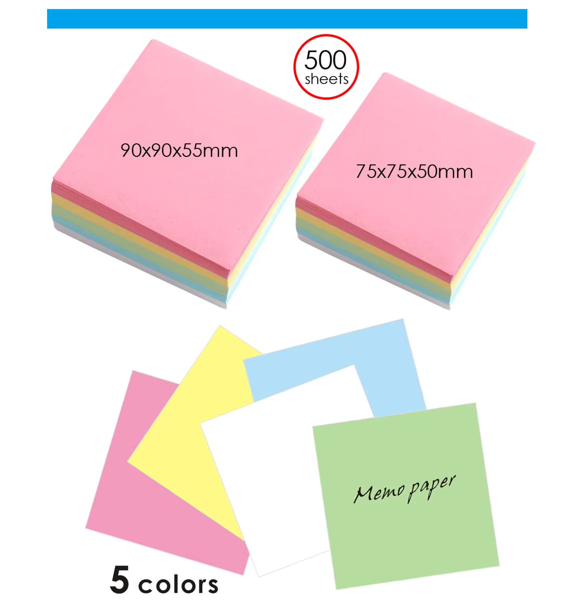 Colorful Memo Pad