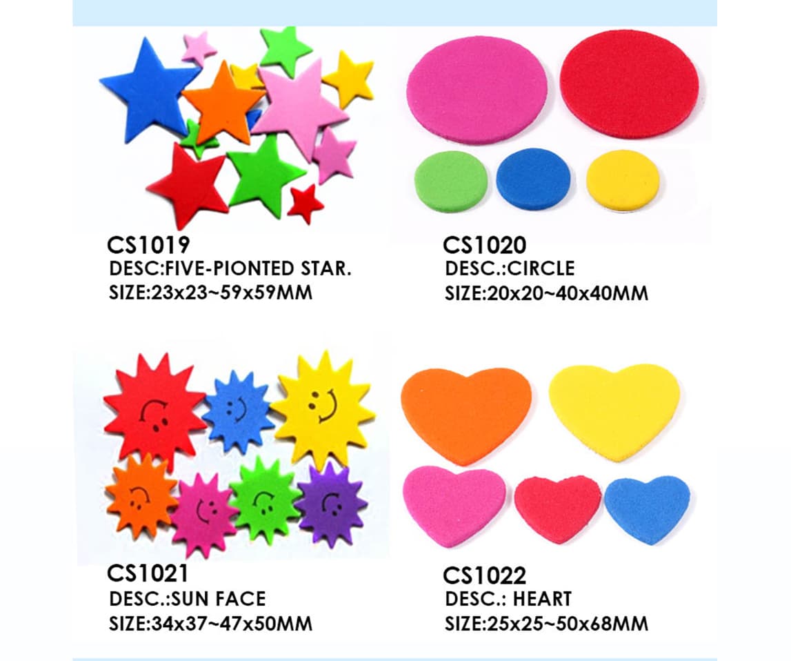 EVA Foam stickers for DIY