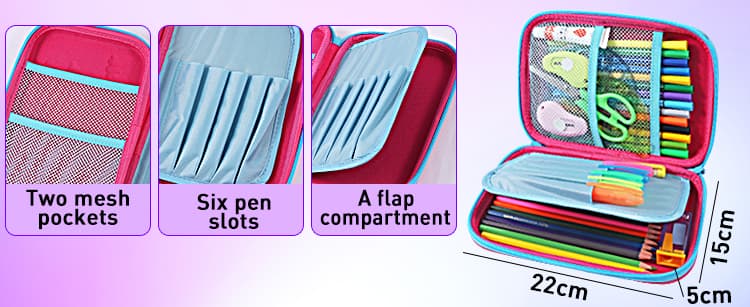 3D EVA Pencil Bag 