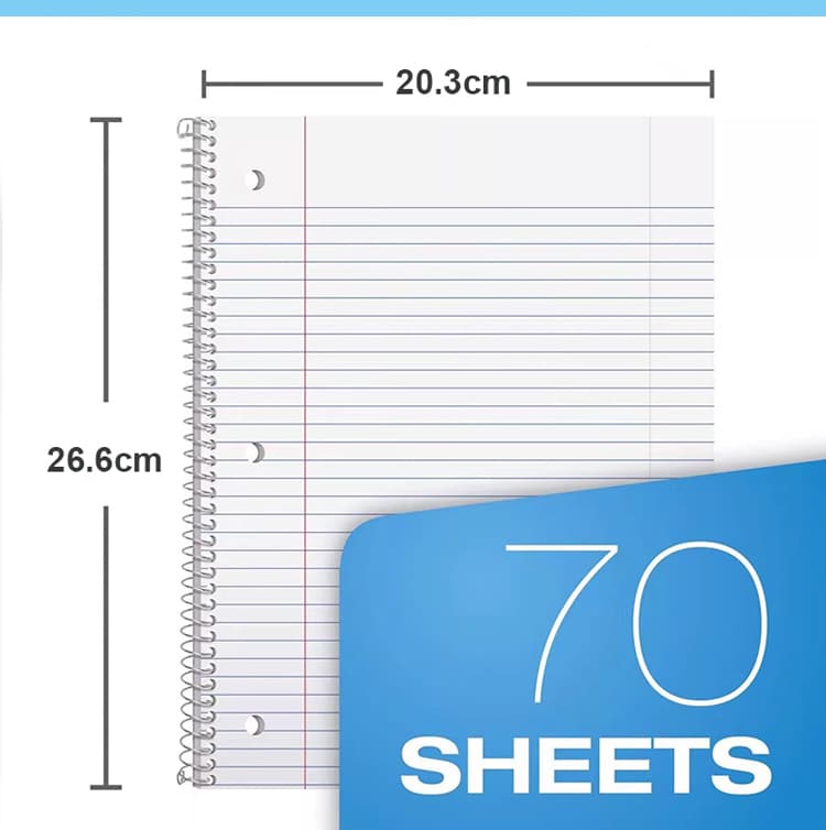 70sheets notebook