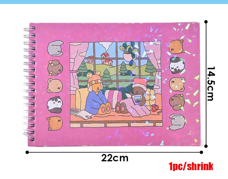 DIY coloring Graffiti book DIY coloring Graffiti book