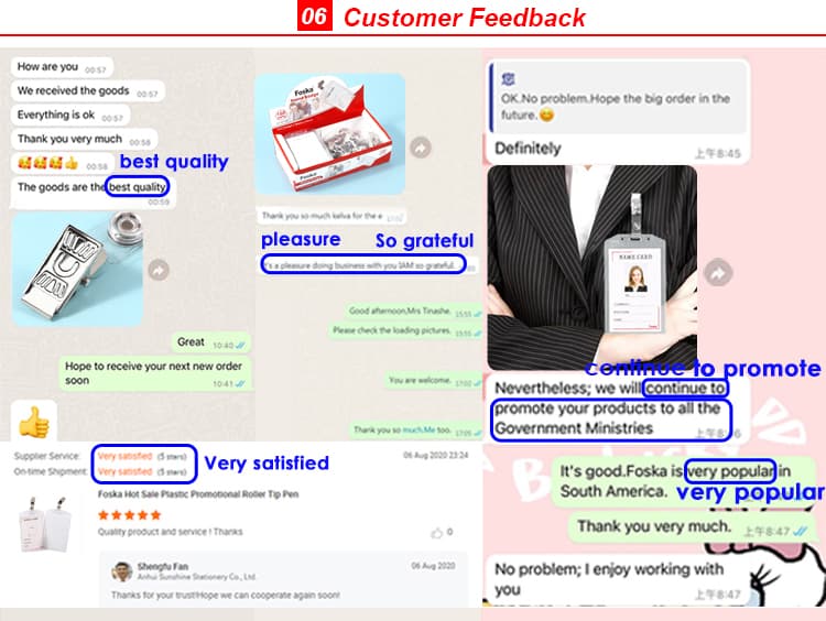 Feedback for Name Badge Feedback for Name Badge