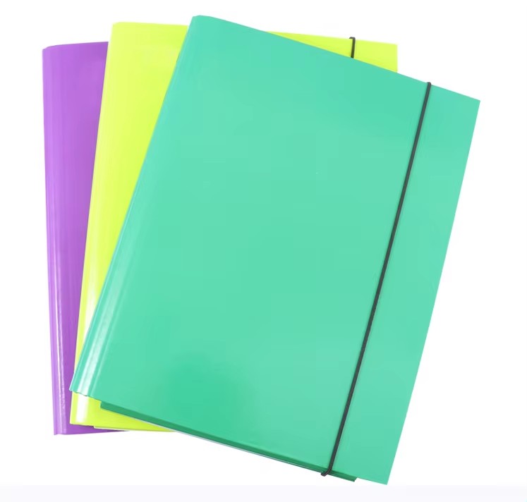 Paper File Folder with Closure 
