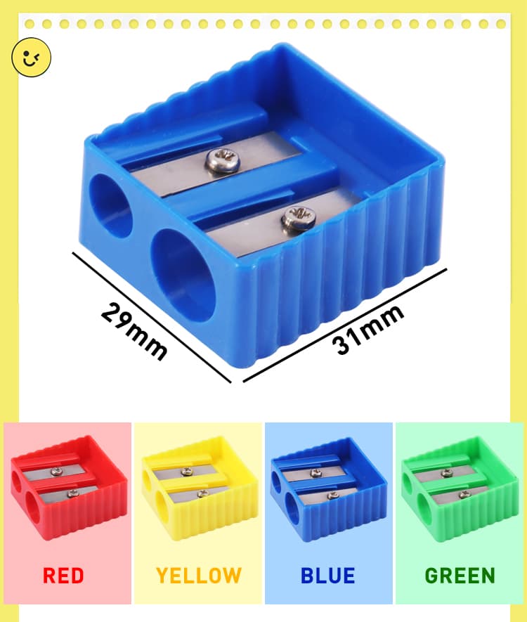 school supply plastic sharpener