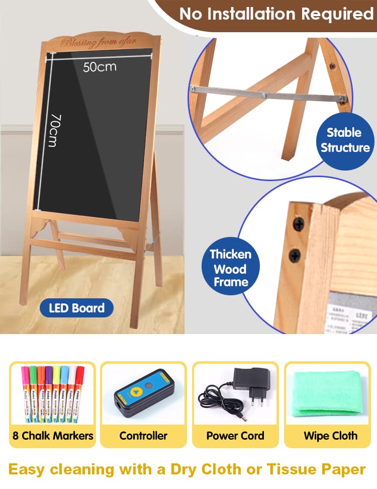 Pine Wood LED Billboards