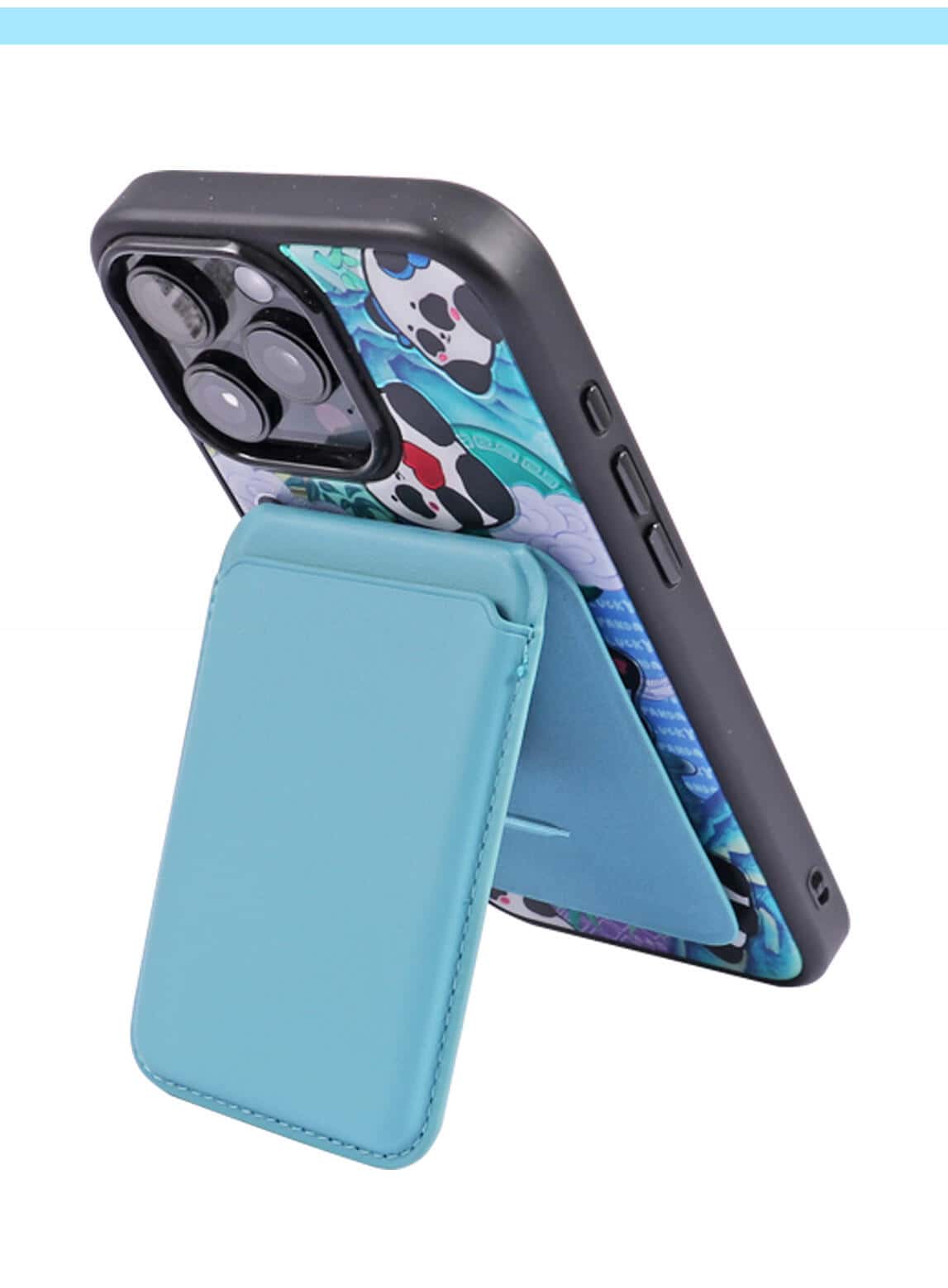 PU Magsafe credit card Holder