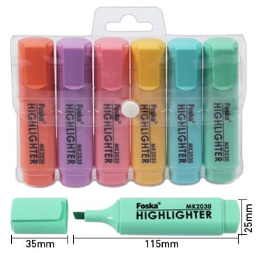 Non-toxic Pastel Highlighter Non-toxic Pastel Highlighter