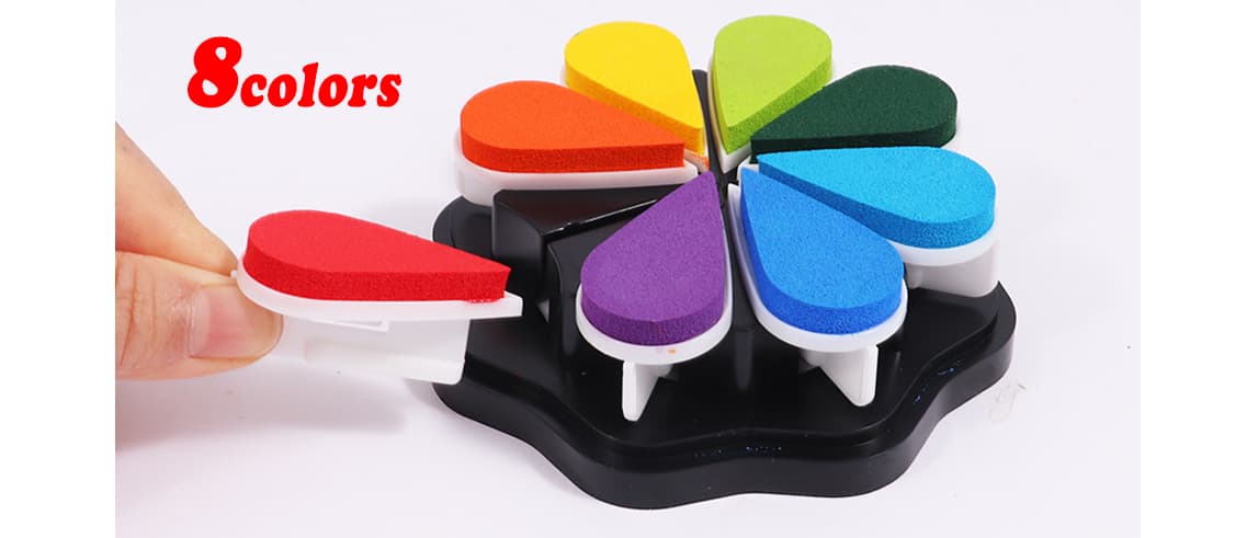 Assorted Colors Ink Pad