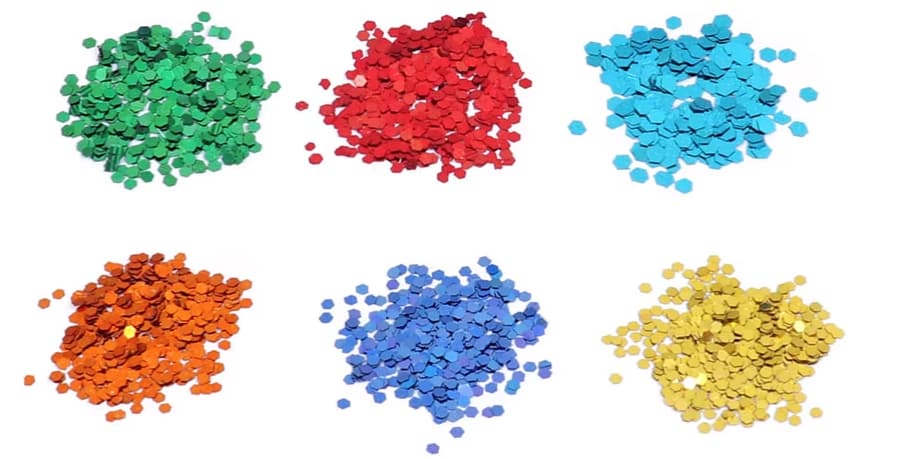 6 Colors Glitter