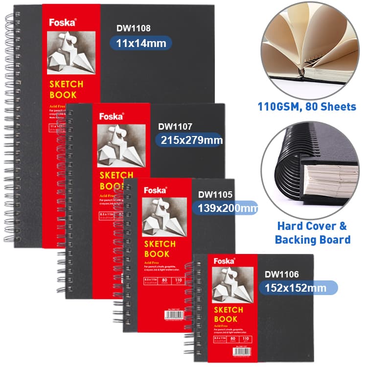 Hardcover Sketch Book Hardcover Sketch Book