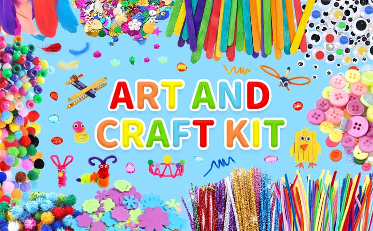 Arts and Crafts Set for Kids