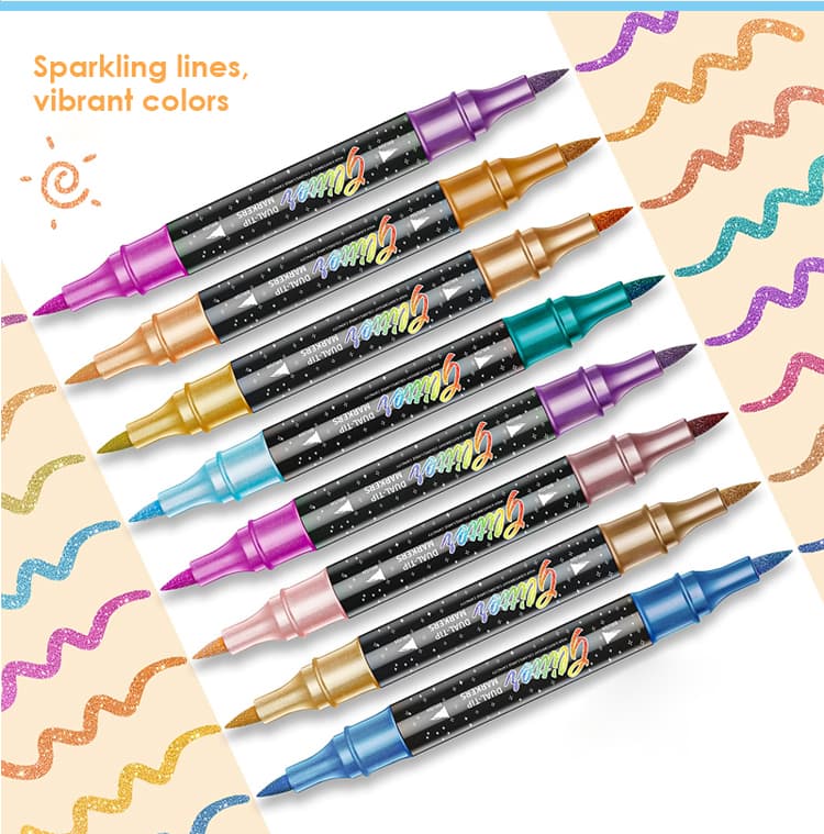 Dual-tip Marker for students Dual-tip Marker for students