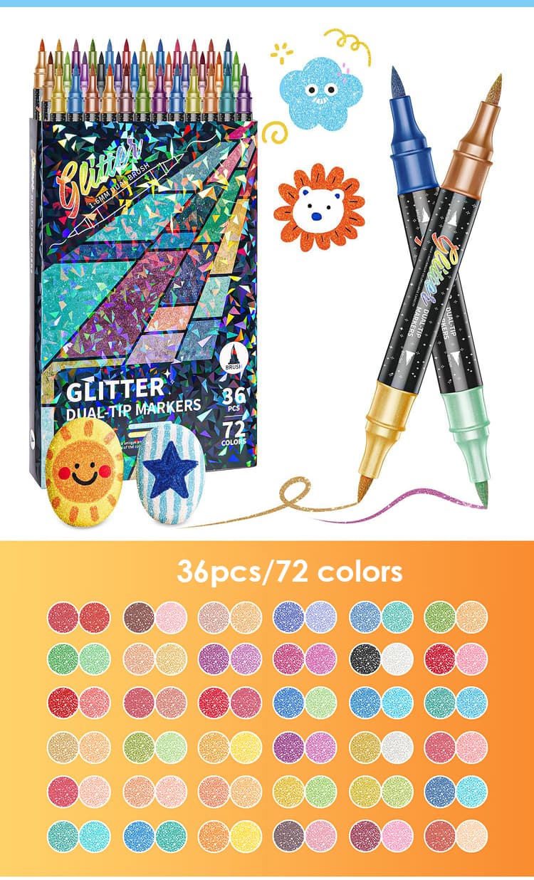 36 colors dual tip marker 36 colors dual tip marker