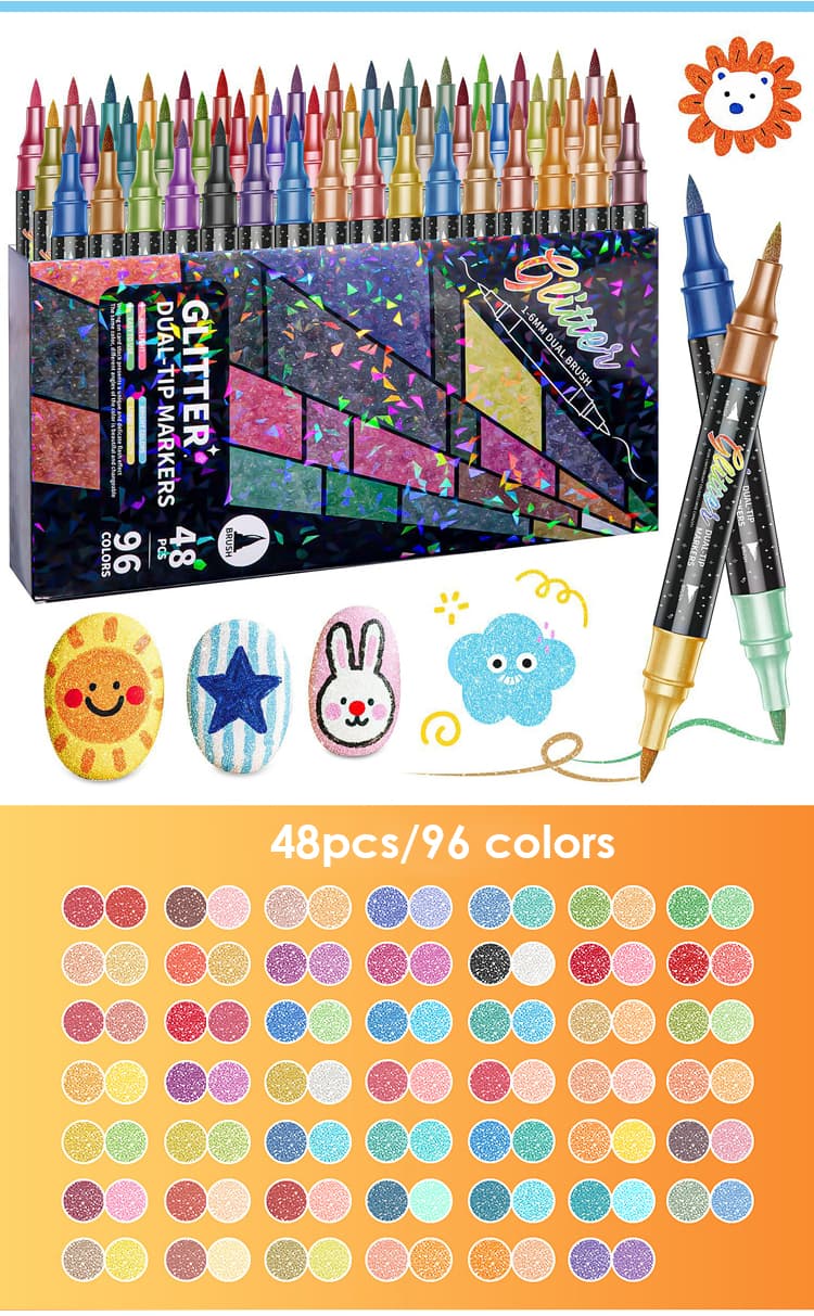 48 colors dual tip marker 48 colors dual tip marker
