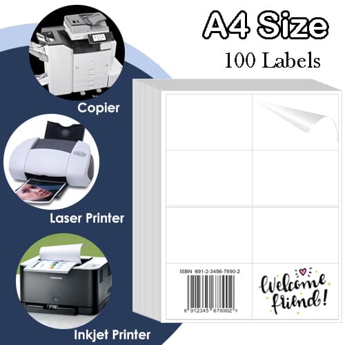 A4 Sheet Labels for for Inkjet Printers A4 Sheet Labels for for Inkjet Printers