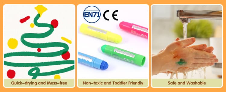 12 colors Paint Sticks 12 colors Paint Sticks