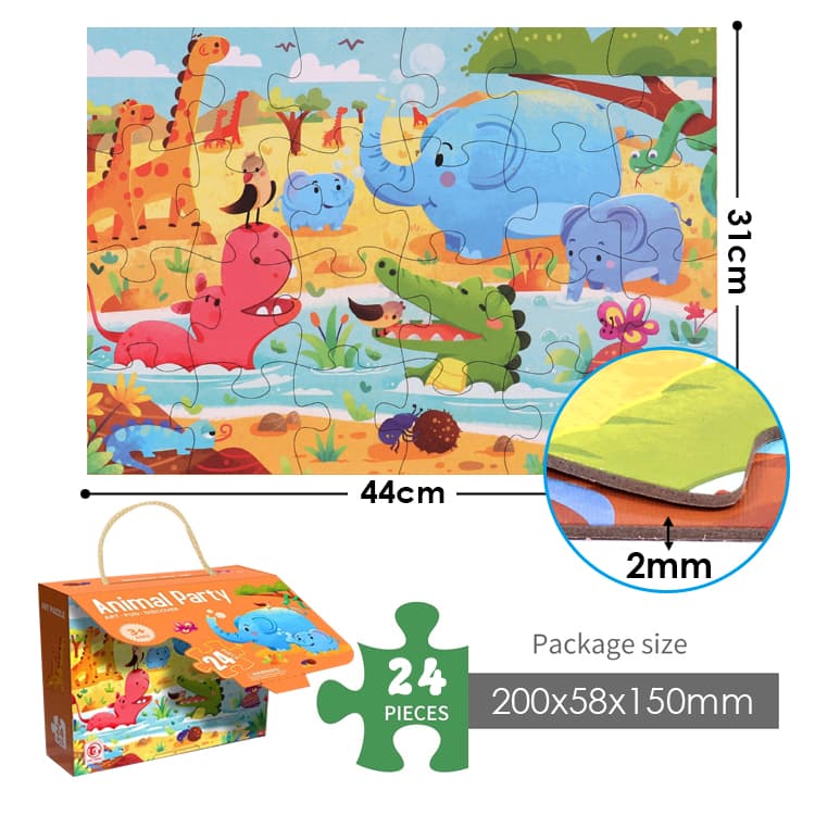 24 PIECE ART PUZZLES 