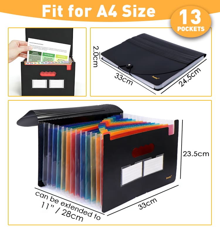 Plastic Expanding File Bag