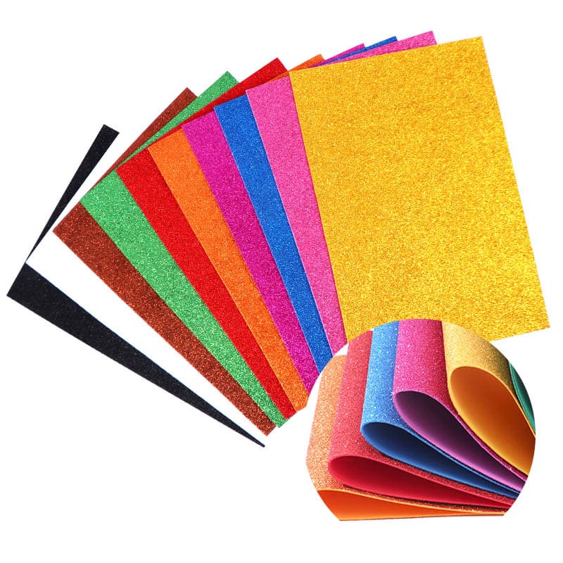 Glitter EVA Sponge Sheet