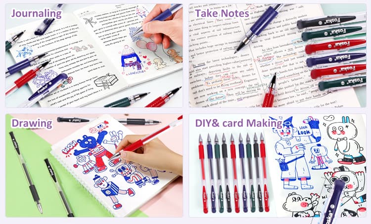 Convenient Gel Ink Pens