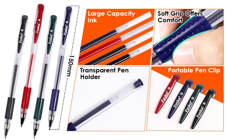 Plastic Gel Ink Pens