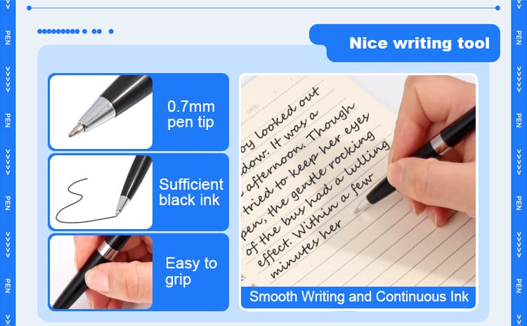 Black table ball point pen Black table ball point pen