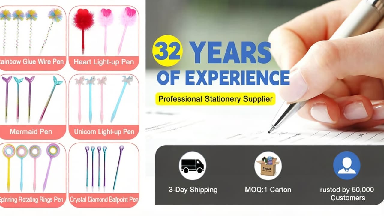 Different Ball Pens Different Ball Pens
