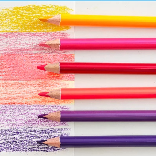 Plastic Colors Pencil Set 