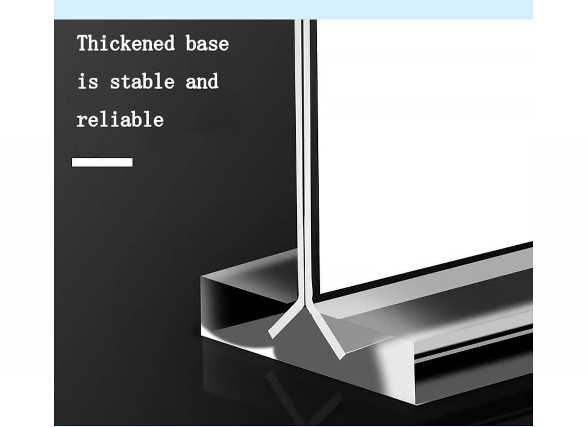 Transparent Acrylic Sign Holder Transparent Acrylic Sign Holder
