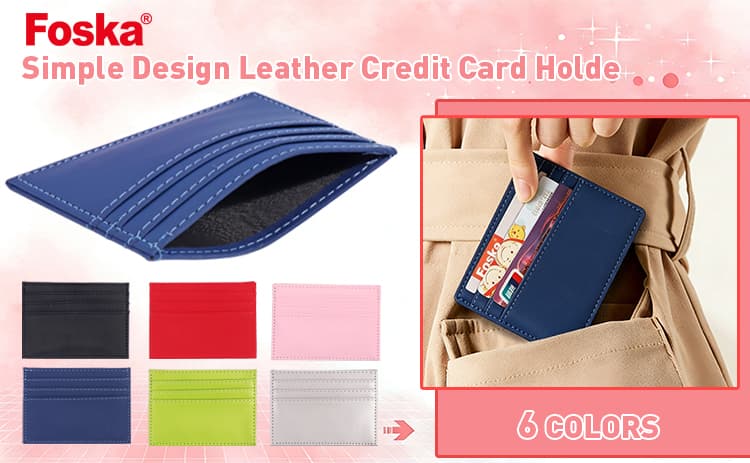 color assorted card holder