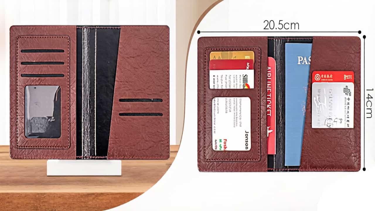 Built to Last PU Passport Case