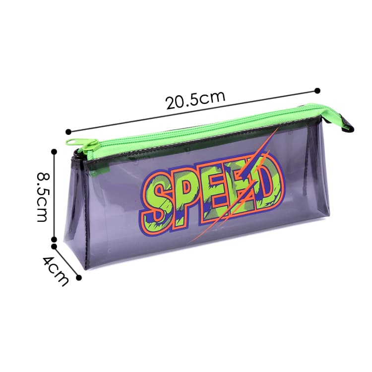 FOSKA Transparent PVC pencil bag
