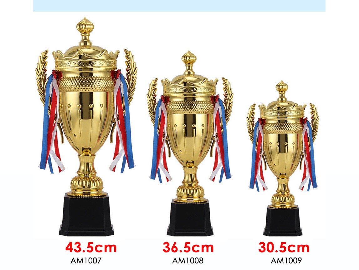 commemorative metal plastic trophy