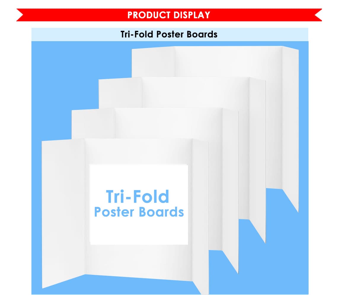 Tri-Fold Poster Boards Tri-Fold Poster Boards