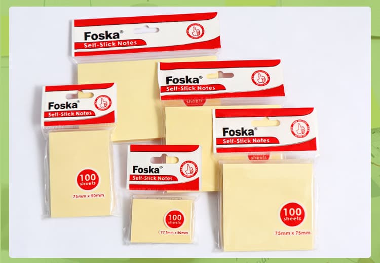 Reusable Yellow Sticky Note Pads