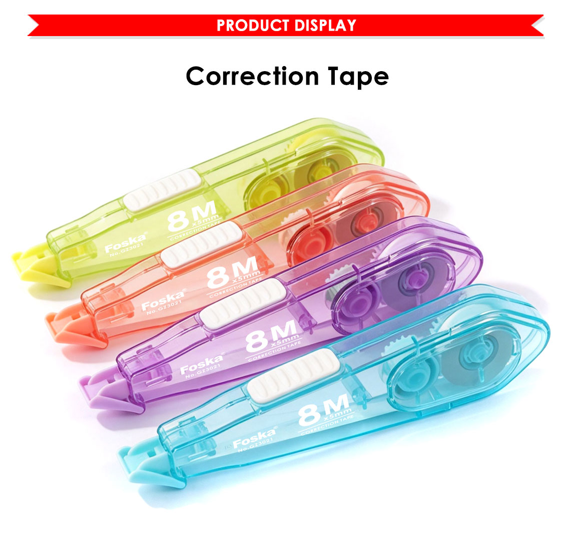 Foska Retractable Correction Tape