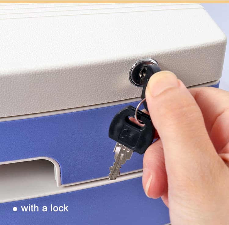 Plastic File Cabinet for Office